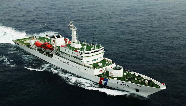 維護海洋安全　花蓮再增重量級巡防艇