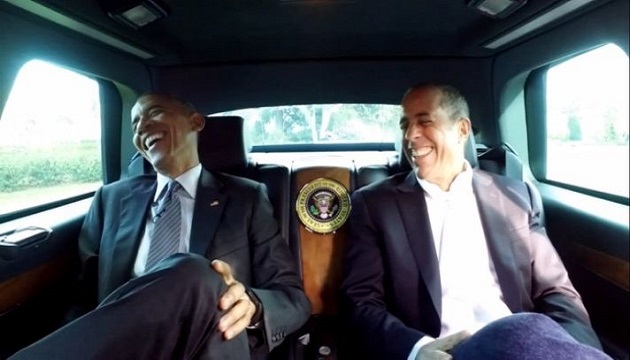歐巴馬搞笑客串「諧星乘車買咖啡」　 | 文章內置圖片