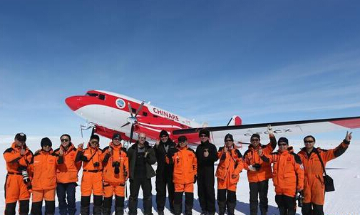 陸雪鷹601號飛越南極最高區域創下新紀錄 | 文章內置圖片