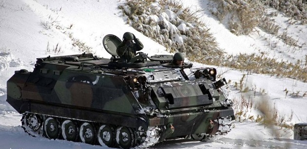 好威! 武嶺雪地裝甲車 陸軍寒地作戰訓練 | 文章內置圖片