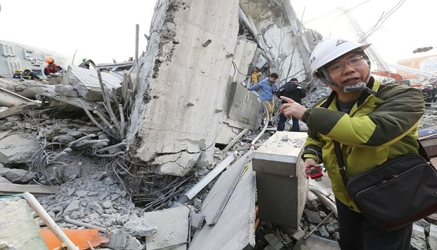 地震重大災情統計  20樓塌、7死300餘人受傷、136安置