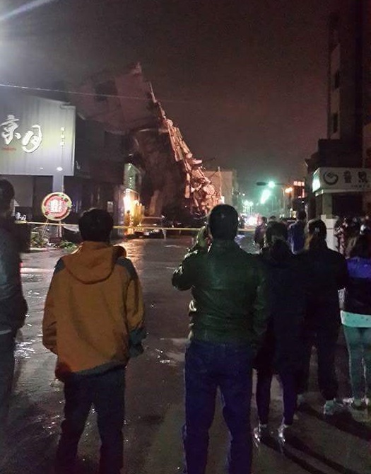 災害地震紀錄顯示台南第七次房屋倒塌 | 文章內置圖片