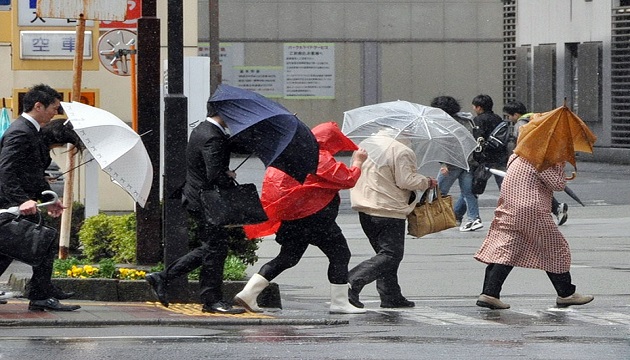日本暴風雨侵襲 影響60多班國內航班停飛