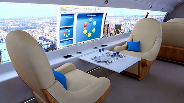英國一家科技公司計劃推出全透明飛機，你敢坐嗎？ | 文章內置圖片