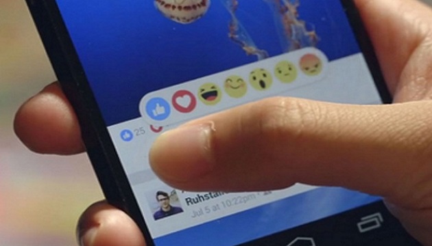 臉書增加6表情 喜歡、討厭盡情表達