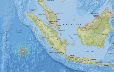 印尼強震傷亡未知 雖海嘯警報解除民眾仍逃出家門避海嘯 | 文章內置圖片
