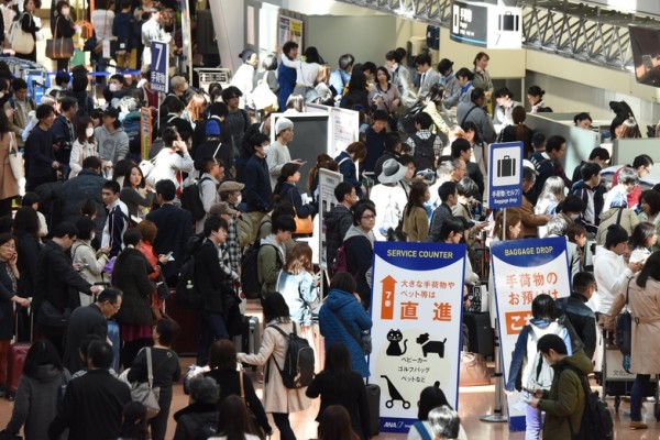 登機系統故障 日本全日空航空癱3小時 | 文章內置圖片