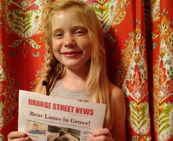 9歲小記者採訪謀殺命案 網友嗆回家玩洋娃娃 | 文章內置圖片