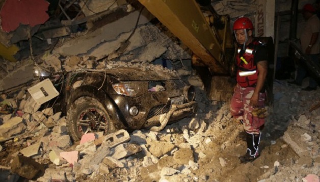 厄瓜多發生7.8級強震，傷亡人數持續更新中