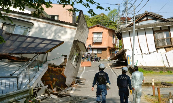 熊本地震传趁火打劫 倒塌、空置的房屋遭窃走80万日圆