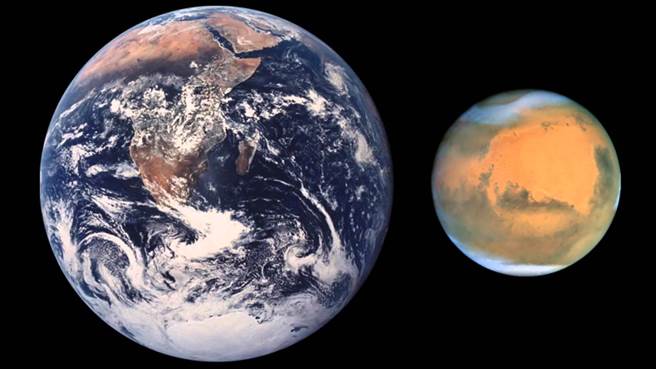 火星抵達11年來最近位置！將「火星衝日」三星連線 | 文章內置圖片