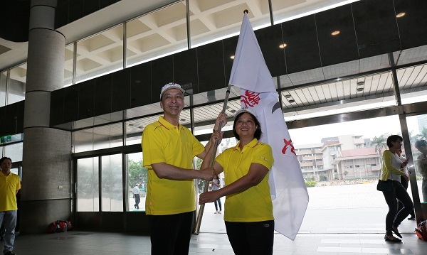 朱立倫市長授旗勉勵 全國身心障礙運動會新北代表隊