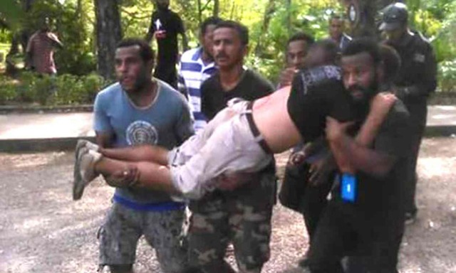 學生抗議示威 巴布亞紐幾內亞警方朝群眾開槍