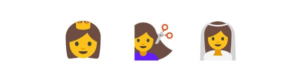 一系列职业男女emoji  宣导性别平等 | 文章内置图片