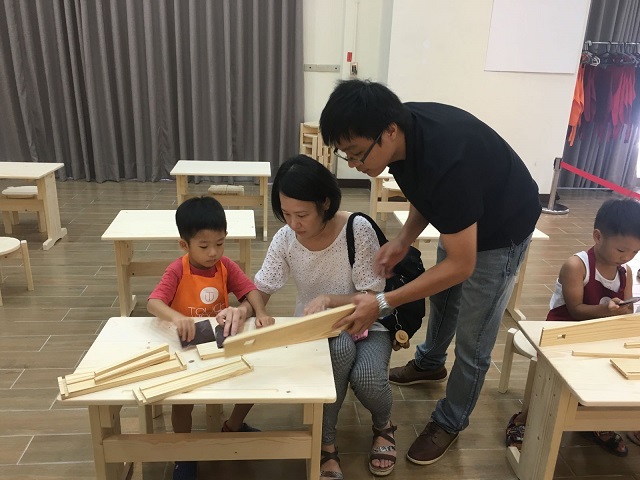 木工體驗在台南文創園區 自己動手DIY做玩具！