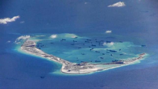 中國在南海島礁頻密建設 飛機庫超越民用用途 | 文章內置圖片
