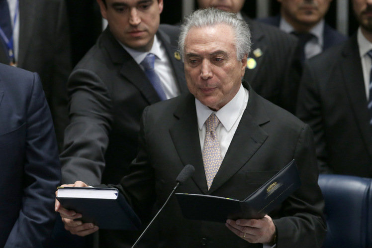 巴西總統羅賽芙遭罷免 泰梅爾可望重振經濟