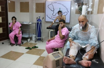 敘政府軍傳化武空襲  80居民緊急送醫 | 文章內置圖片