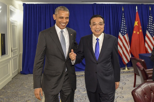 歐巴馬見李克強　高談經濟、北韓與台灣議題！