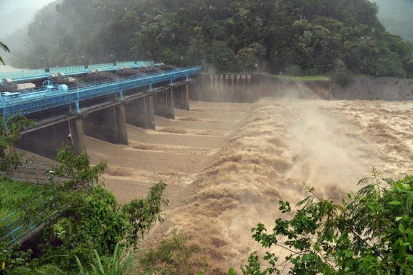 「梅姬」颱風連續大雨 原水濁度飆升影響出水