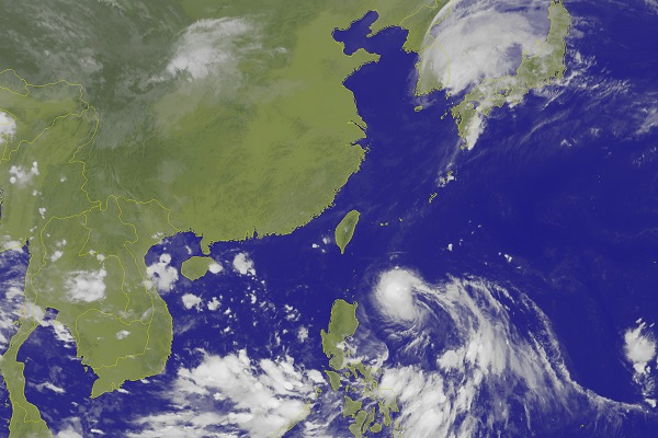 未命名的颱風形成  預計11時30發布海警 