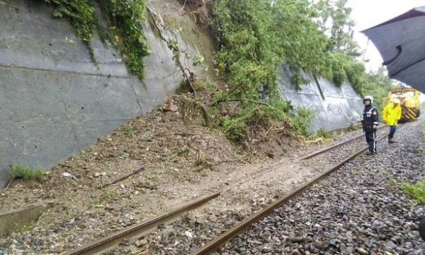 南迴鐵路「遇水不發」！　無預警系統讓土石入侵鐵道