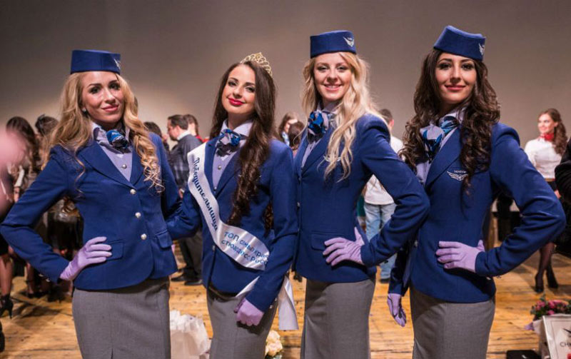 2016俄最美空姐誕生 封后結婚羨煞觀眾