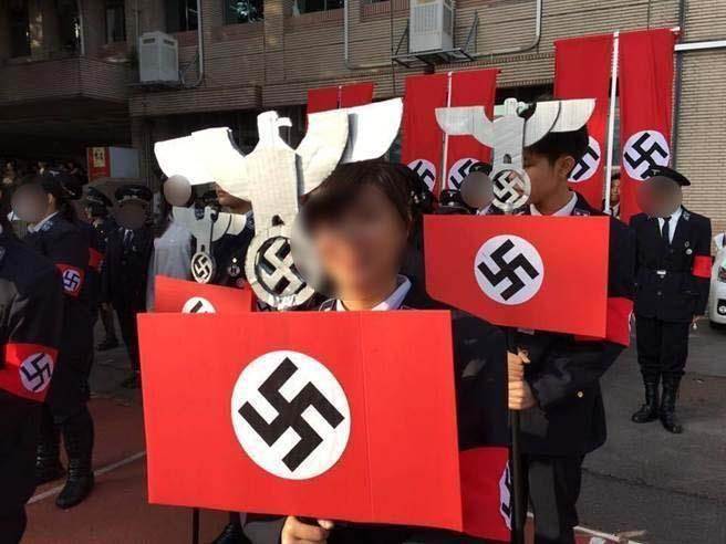 新竹學生扮納粹閱兵 班級導師自認失職 | 文章內置圖片