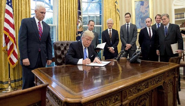 真的签了!川普兑现承诺签署行政命令 宣布美国正式退出TPP