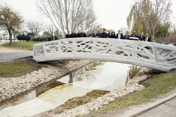 【列印出來的橋】 西班牙「全球首座3D列印橋」啟用 | 文章內置圖片