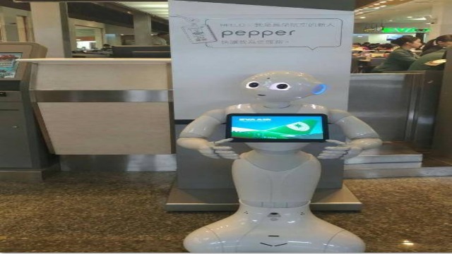 Pepper機器人帶你參觀台灣股票博物館
