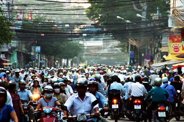 越南機車密度世界第二！ 政府禁止機車通行 | 文章內置圖片