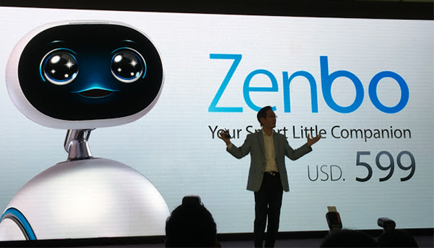 華碩董事長到你家   傳授機器人Zenbo使用說明 | 文章內置圖片