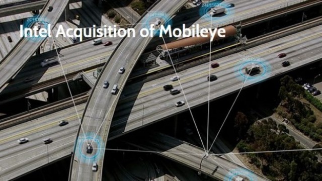 英特爾收購Mobileye 將跨入智慧駕駛市場