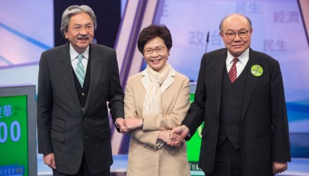 香港特首選舉在即  中產表態捍衛核心價值