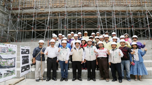 視察台江文化中心興建工程 賴市長：文化建設逐步到位
