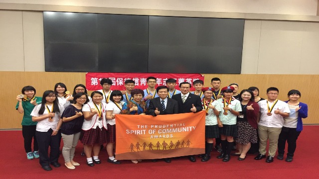 台中市22青年獲國際青少年志工菁英獎