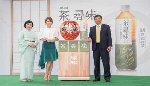 推出100%日式新綠茶 黑松衝刺茶飲市場
