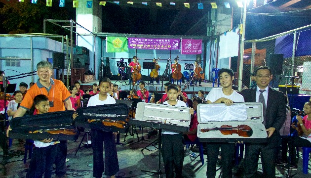 彰化縣青年管樂團曼谷演出 成功促進國際交流