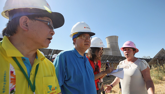 參訪蘭喬賽可太陽能廠 鄭文燦:桃園提高綠電比例 | 文章內置圖片