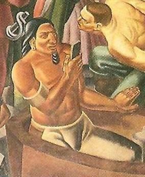 17世纪原住民用手机 壁画惊现现代科技！ | 文章内置图片