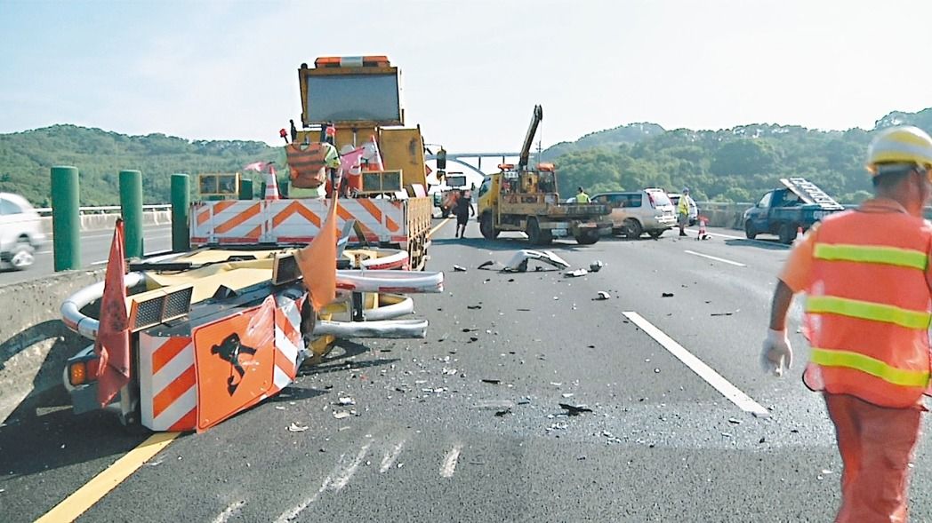 為確保施工人員安全，持續精進國道施工交通維持 | 文章內置圖片