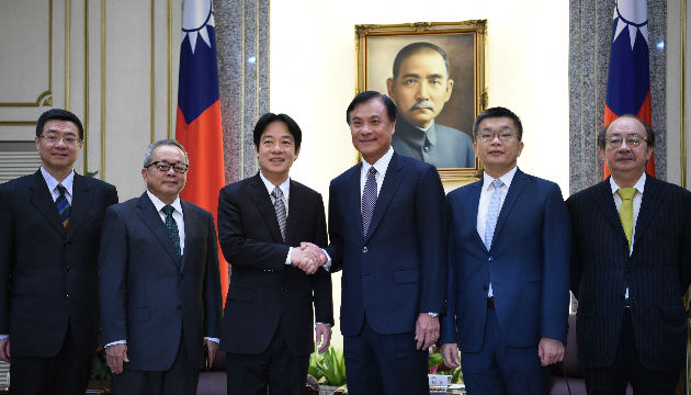 賴揆今拜會立院黨團 提出三項期許 盼為台灣開創新局