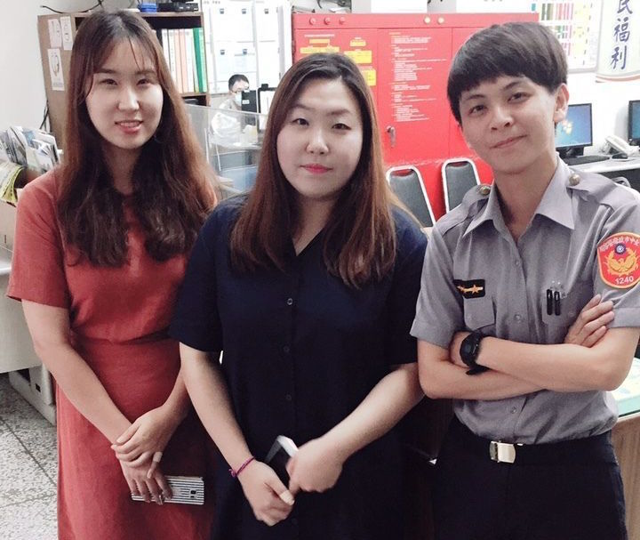 韓籍旅客丟失包包 台中警助尋回「很感感」