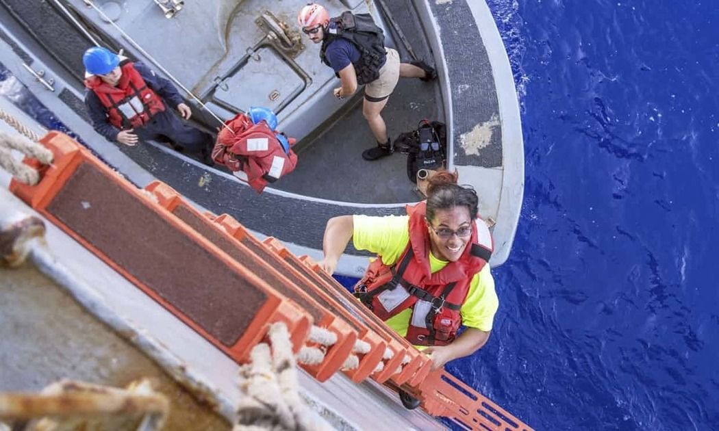 2名美籍女子海上漂流 幸運遇台灣漁船獲救