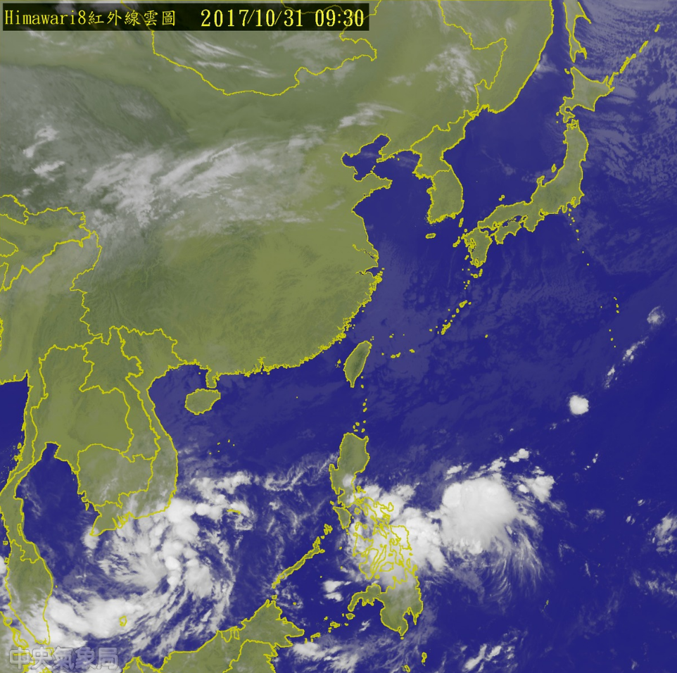 菲律賓低壓最快明後天形成颱風 | 文章內置圖片