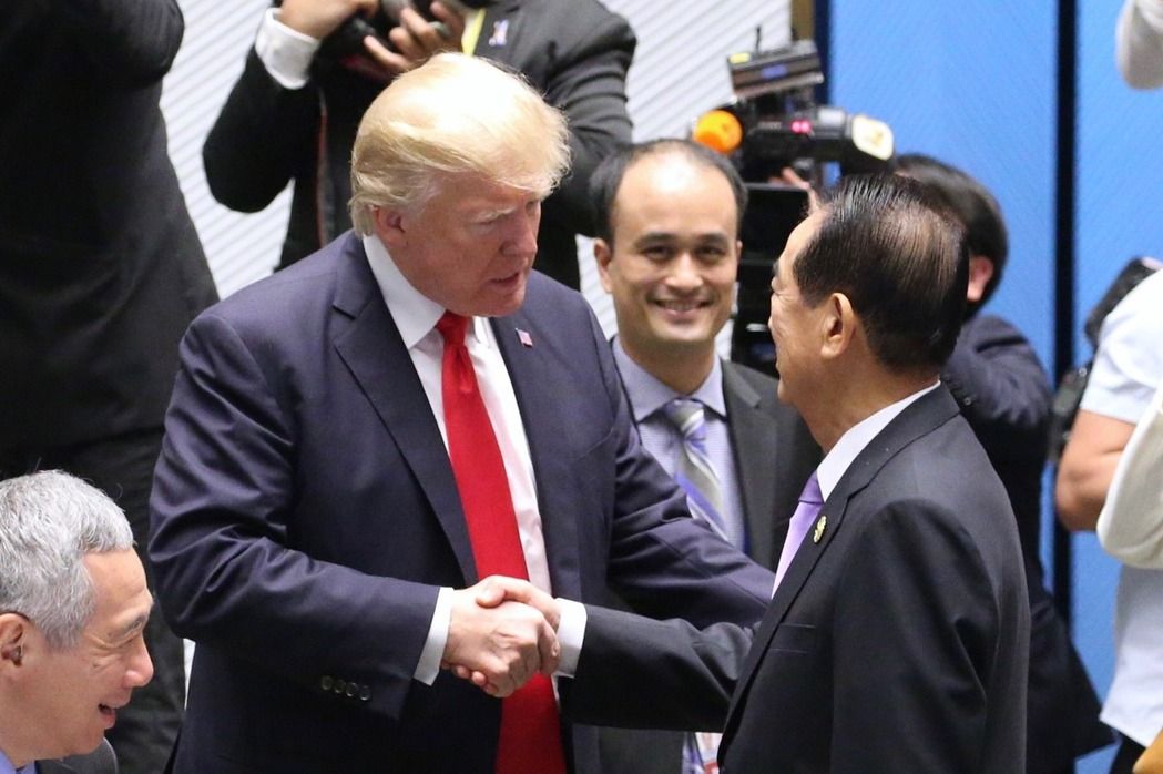 APEC領袖閉門會議亮點 宋楚瑜、川普握手寒暄