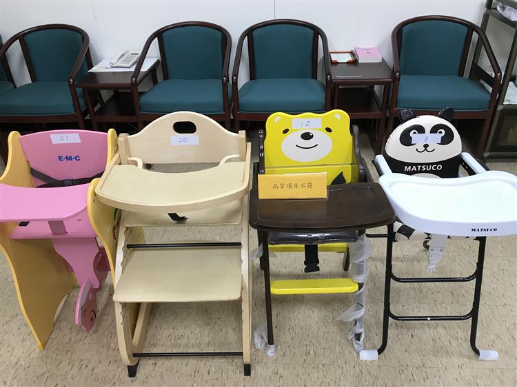 經濟部標準檢驗局與財團法人中華民國消費者文教基金會共同公布市售「兒童用高腳椅」商品檢測結果 | 文章內置圖片