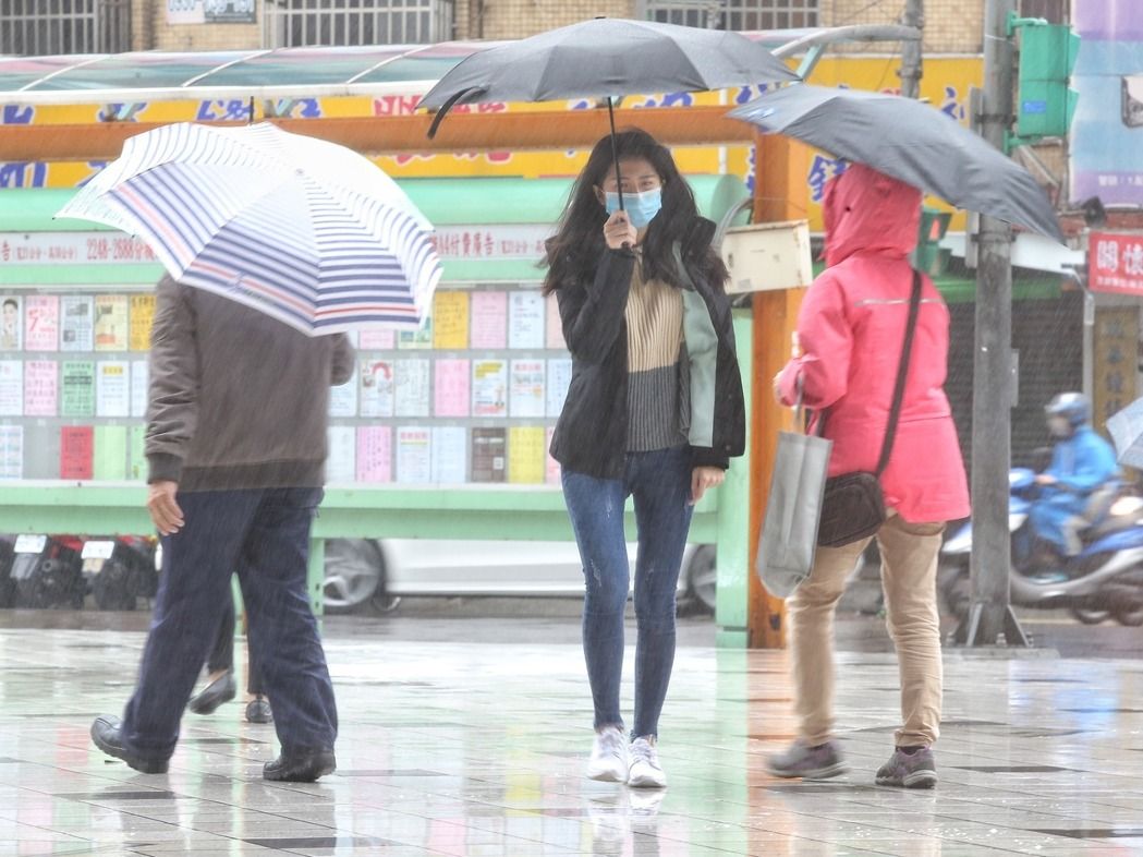明天北台灣雨勢加大 下周氣溫驟降