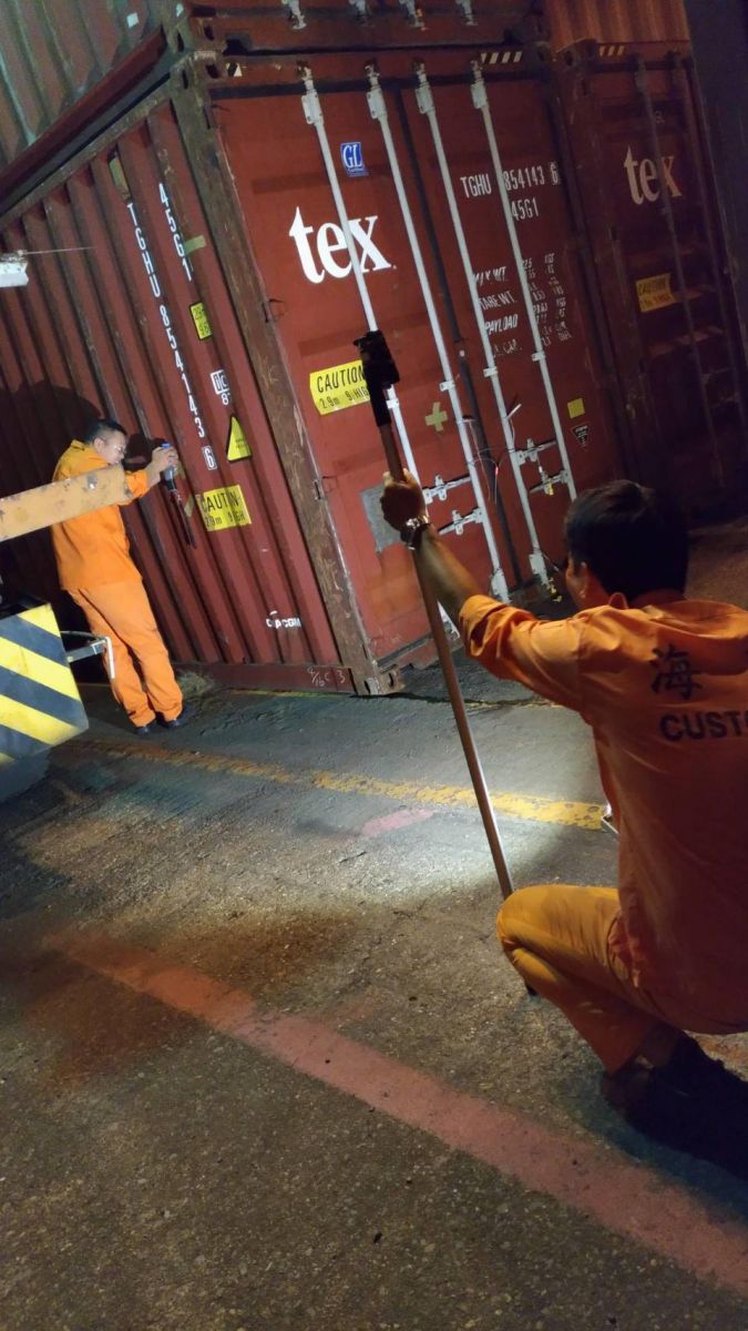 高雄關「大港計畫」查獲3只輻射劑量超標貨櫃 再次成功為國人人身安全把關 | 文章內置圖片
